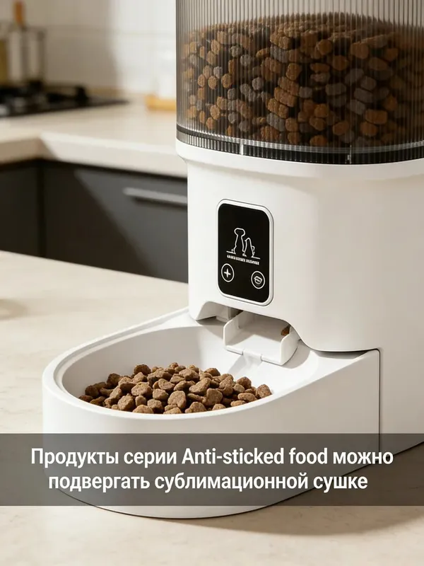 Автоматическая кормушка 4л, Wi-Fi, программируемая 3 Автоматическая кормушка 4л, Wi-Fi, программируемая 3