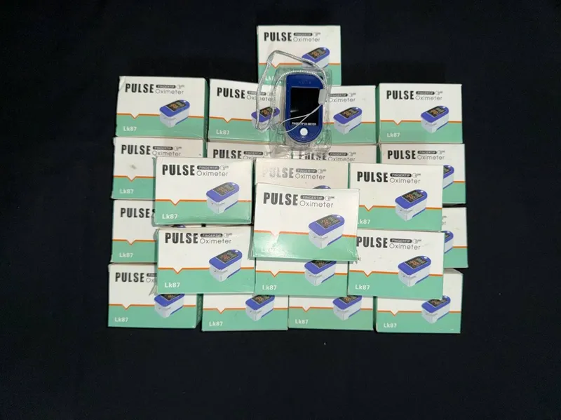 Пульсоксиметр Fingertip Pulse Oximeter LK-87 optom narxda Fingertip P — фото 3