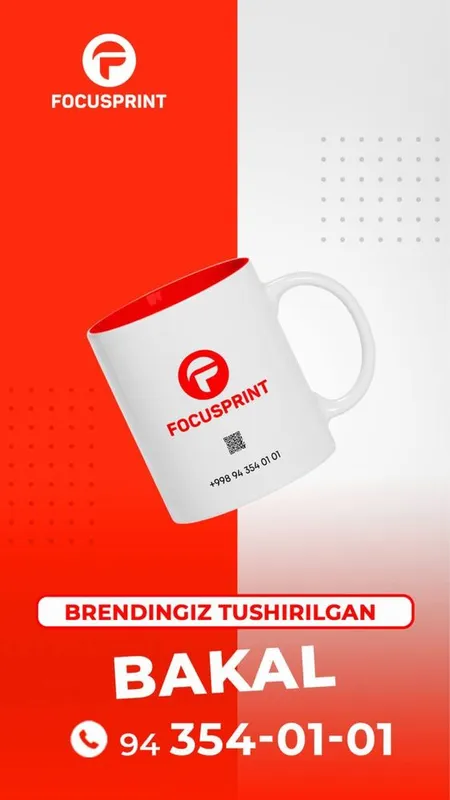Bakalga print logo va rasm tushirish sovg’alar uchun 1