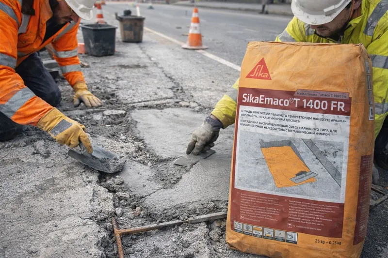Sikaemaco T1400FR ремонт железобета