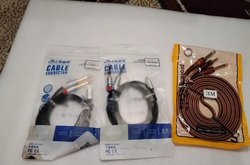 Xlr speakon powercon jack 6.3/3.5mm rca aux type c штекер и кабель 8