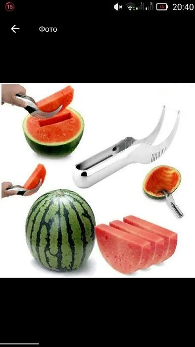 Slicer Slayser qovun va tarvuz kesish uchun pichoq-qisqich! 3