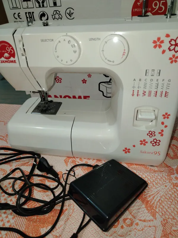 Продана швейная машина Janome Sakura 95 3 Продана швейная машина Janome Sakura 95 3