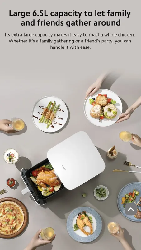 Аэрогриль, Xiaomi Smart Air Fryer 6.5L New Super Skidka+Garantiya — фото 5