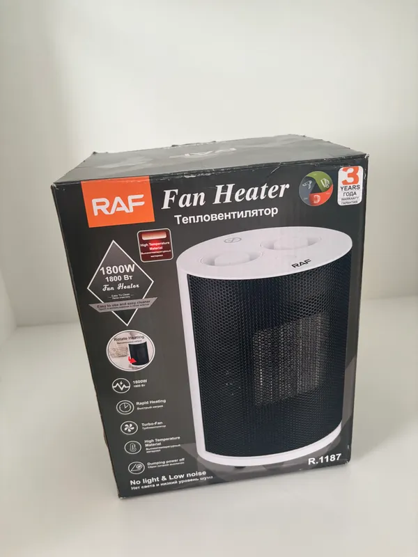 Тепловентилятор / Обогреватель RAF 1800W 1 Тепловентилятор / Обогреватель RAF 1800W 1