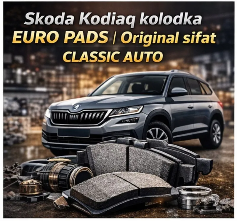 Skoda Kodiaq uchun EURO PADS tormoz kolodka – Garantiyali! — фото 3