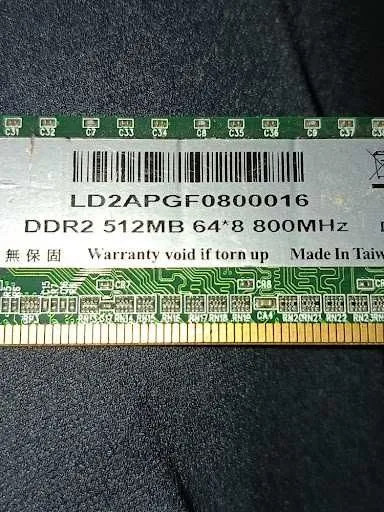 Оперативная память DDR2 512MB 800MHz (Комплект 2 шт.) — фото 2