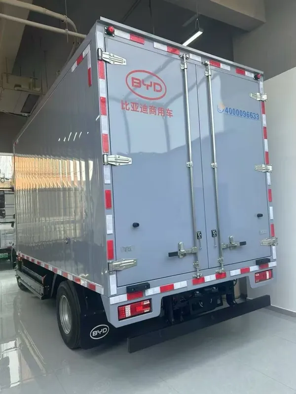Byd T5 электрическая версия если из холодильника рефрижератором 132 кв — фото 4