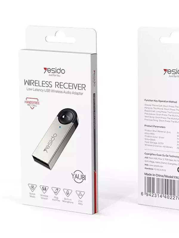 Mashina Bluetooth adapteri Yesido YAU81 - yuqori s — фото 1
