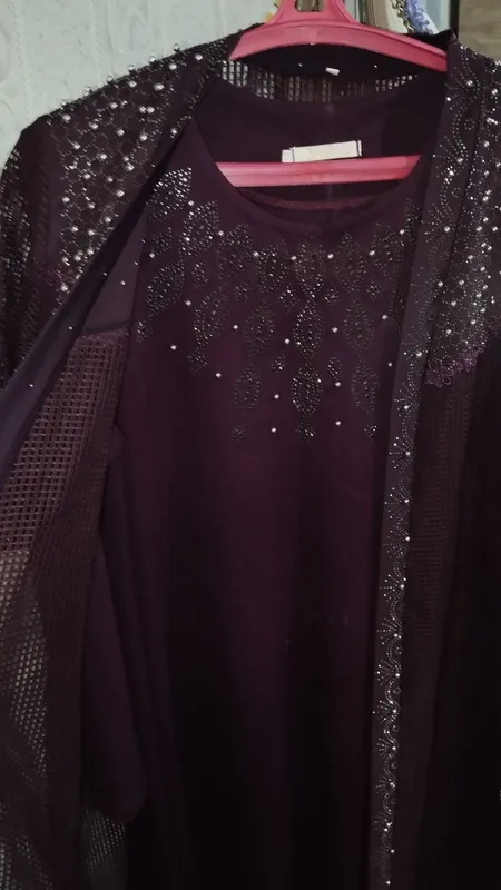 Abaya ko'ylak vecherniy baza bilan ichida 2 Abaya ko'ylak vecherniy baza bilan ichida 2