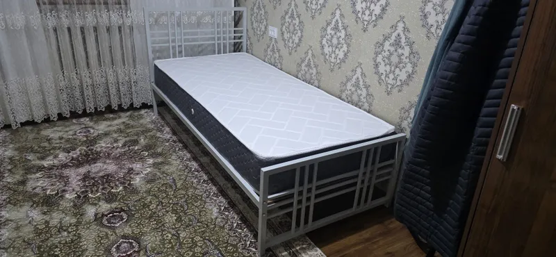Металлические Односпальные кровать. Модель. " АНГЕЛ " — фото 2