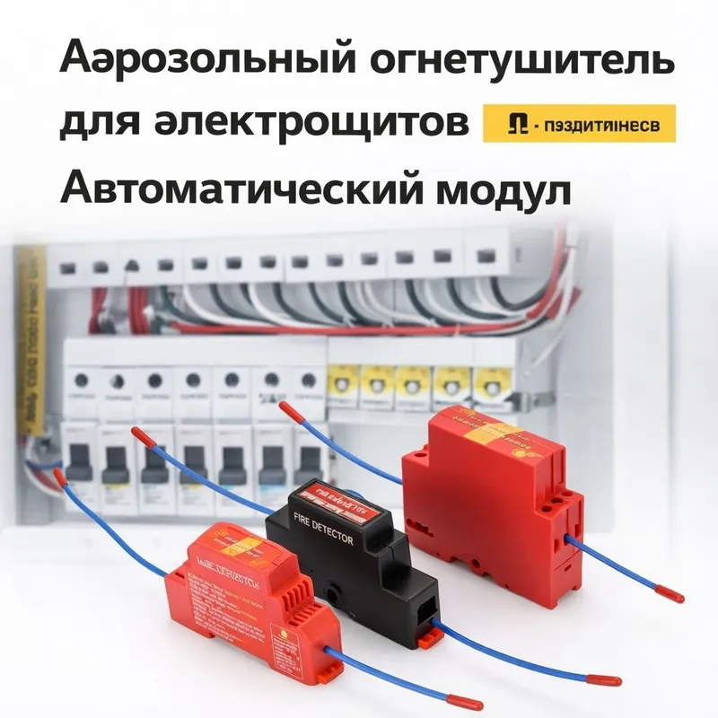 Огнетушитель для электрощита | Самосрабатывающий модуль пожаротушения