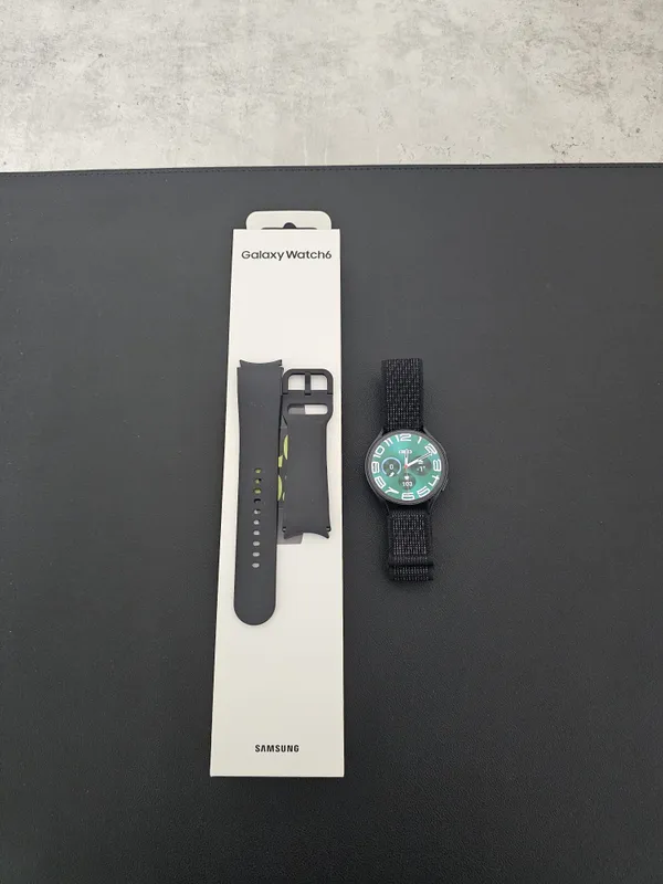 Samsung Galaxy Watch6 44mm + qo'shimcha remeshogi bilan 1 Samsung Galaxy Watch6 44mm + qo'shimcha remeshogi bilan 1