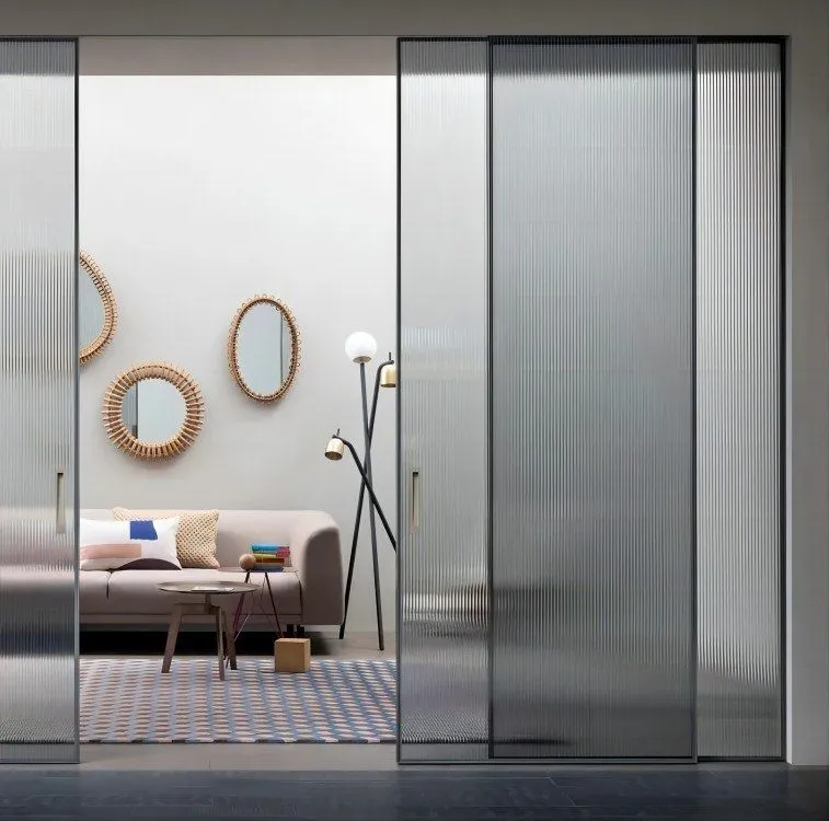 Стеклянные раздвижные системы | Двери купе Surma Loft Eshik 2