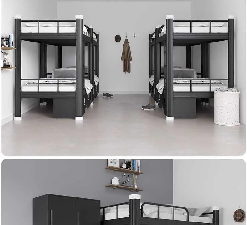 Икки қаватли металл каравот мактаб ва ётоқхона учун \ optim \ arzon — фото 4