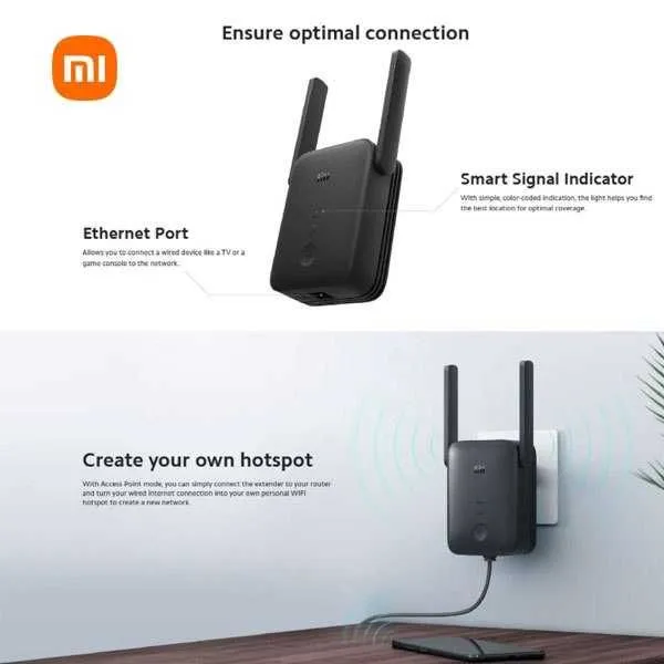 Mi AC1200 Wi‑Fi репитер (двухдиапазонный, 1200 Мбит/с) доставка бесплатная!!! 2