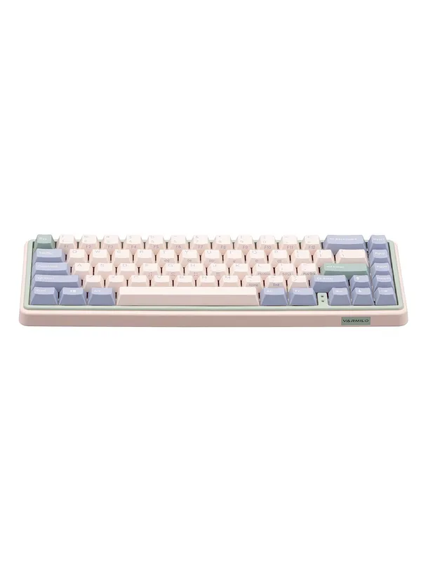 Клавиатура механическая Varmilo Minilo VXT67 Eucalyptus, Gateron G Pro 2.0 Silver, RGB, 67 клавиш — фото 1 Клавиатура механическая Varmilo Minilo VXT67 Eucalyptus, Gateron G Pro 2.0 Silver, RGB, 67 клавиш — фото 1