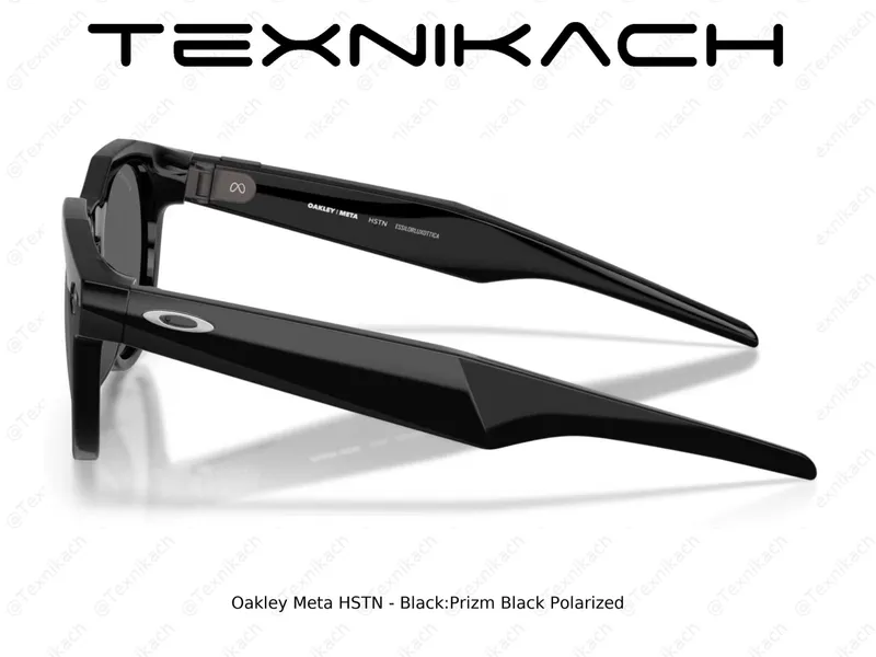 Новый Oakley Meta HSTN - Black/Prizm Black Polarized Доставка 2
