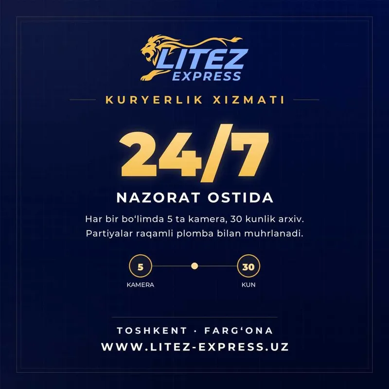 Litez Express — shaharlararo kuryerlik xizmati 2 Litez Express — shaharlararo kuryerlik xizmati 2