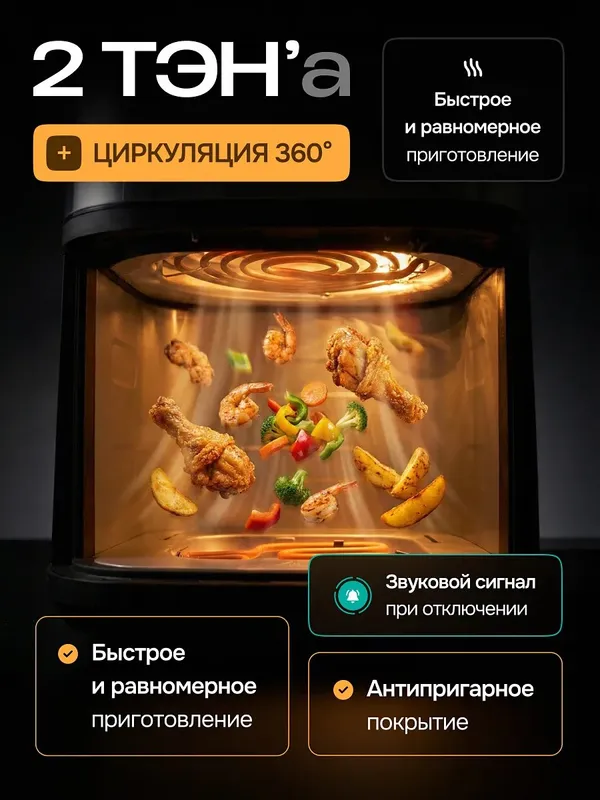 Ayrogrill airogrill Uakeen 10L Idealniy yengi — фото 5
