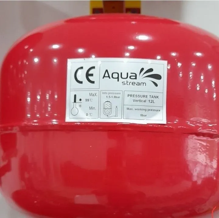 12 литр мембранный расширительный бак 8 бар Aqua Stream 12L bak arzon — фото 3