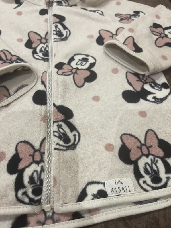 H&M флис верхняя одежда для девочек — фото 2