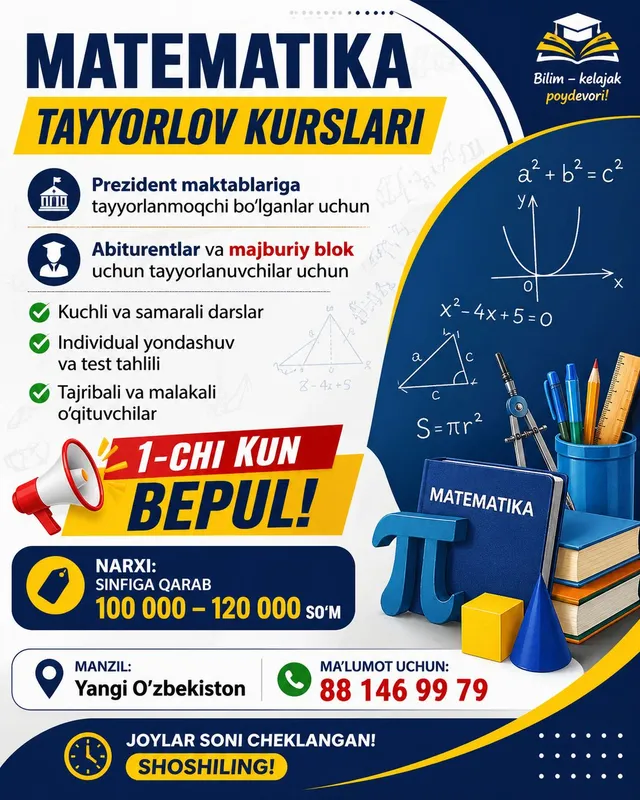 M:XONQA YANGI OZBEKISTON