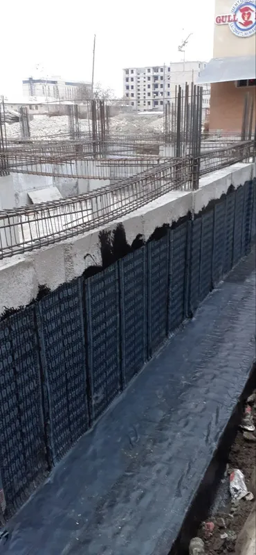 Закрываем крышу, делаем гидроизоляцию 4