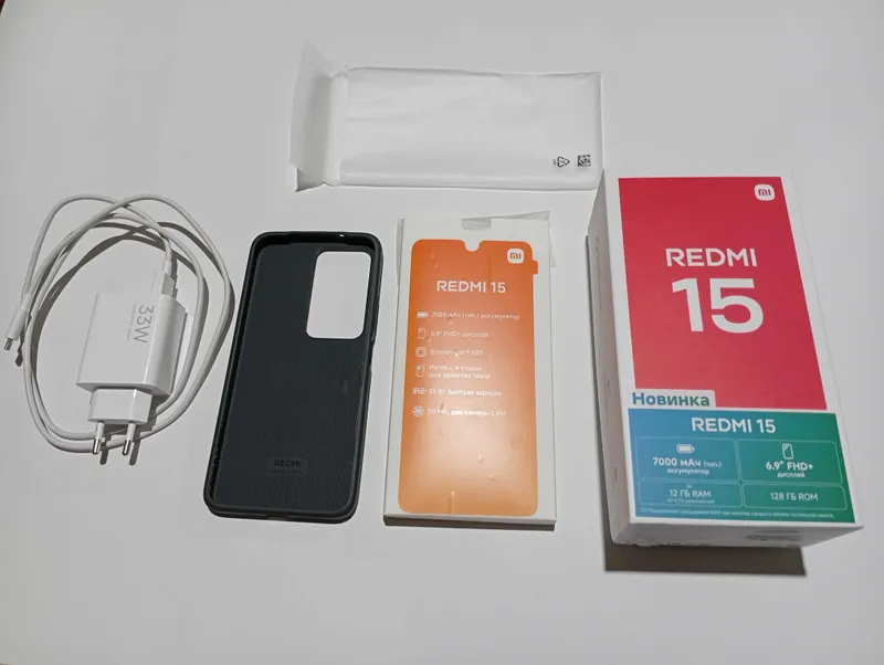 Redmi 15, 6/128ГБ/6.9 IPS/50 Мп/7000 мАч/33 Вт — фото 3