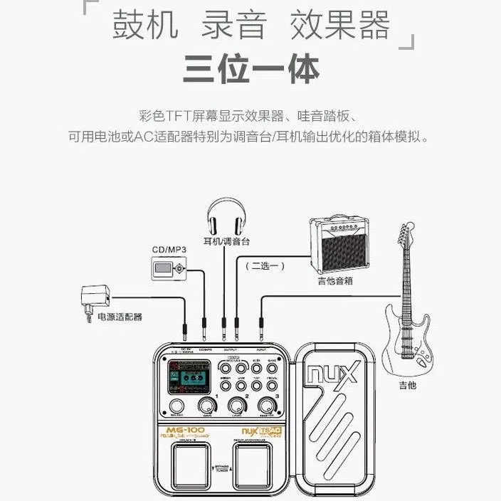 Педаль Nux MG100 5 Педаль Nux MG100 5
