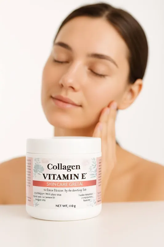 Collagen va Vitamin E moʻjizaviy krem