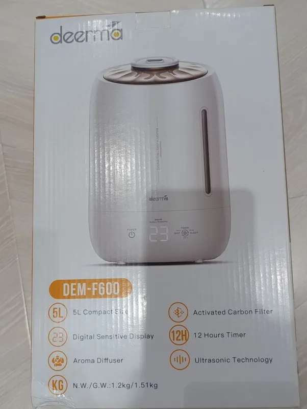 Продаём абсолютно новый увлажнитель воздуха Deerma DEM-F600