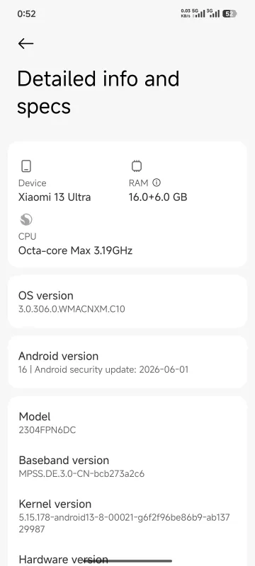 Xiaomi 13 Ultra 2 Xiaomi 13 Ultra 2