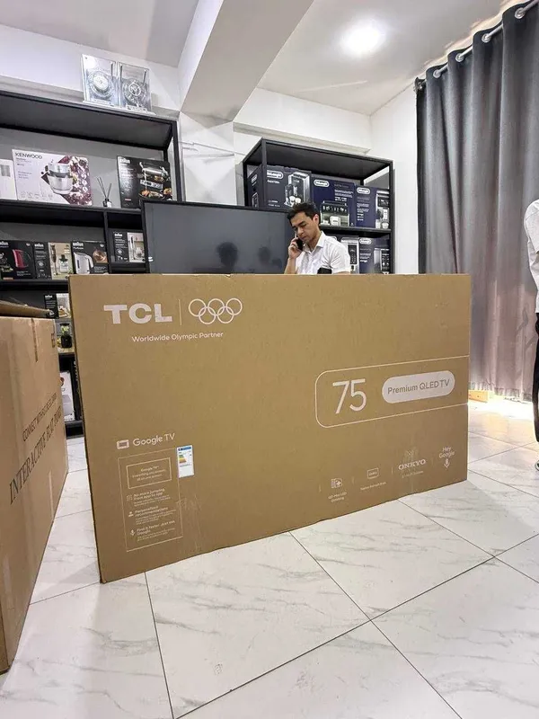 Телевизор TCL 75 P8L 4K QD-Mini LED 144HZ Google TV доставка бесплатно 4