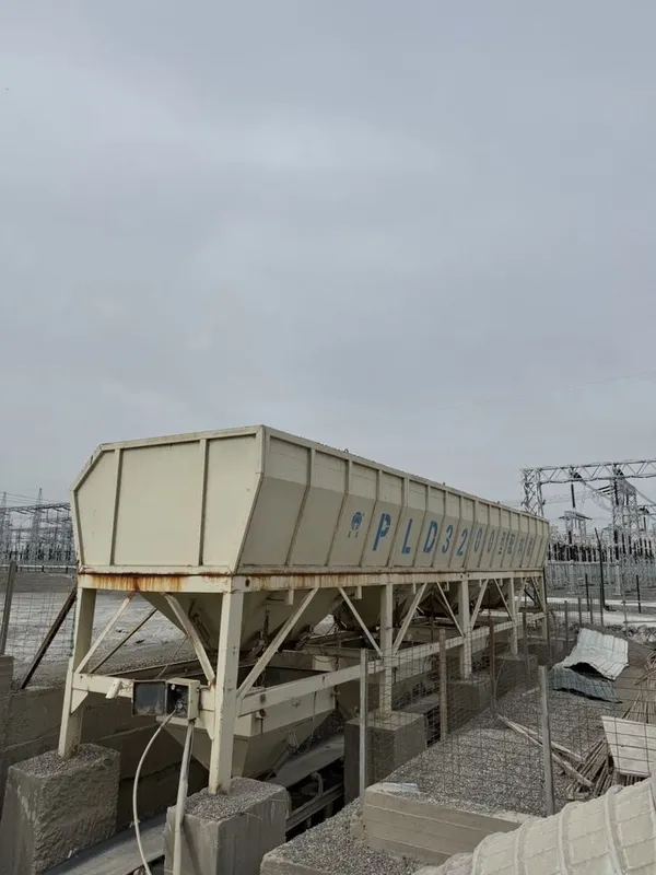 Продается HZS-120 бетонный завод б/у, 2 куб/м мощности — фото 1