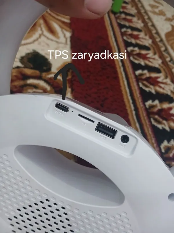 Led Wireless Charging Speaker 6 Led Wireless Charging Speaker 6