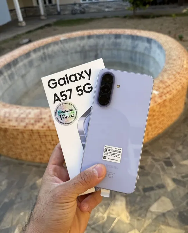 BRR. Samsung A57 5G 8/256 GB, Awesome Lilac 3 BRR. Samsung A57 5G 8/256 GB, Awesome Lilac 3