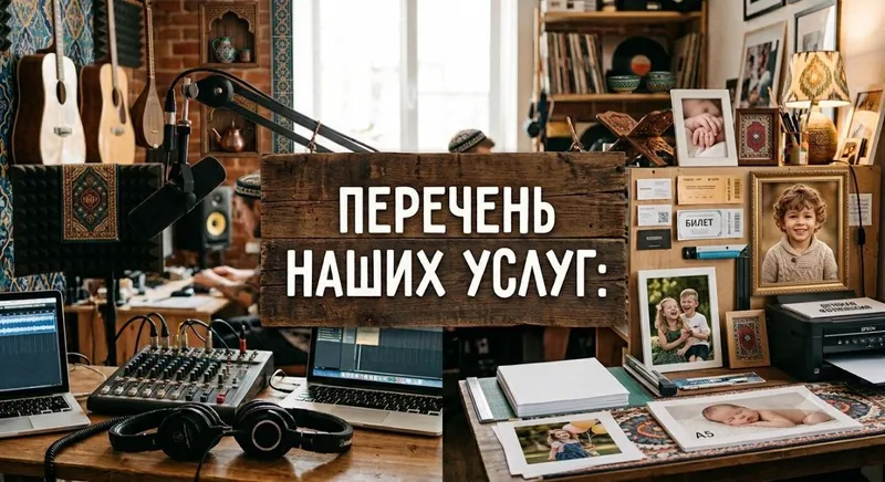 Творческая студия полиграфия и аудио 3