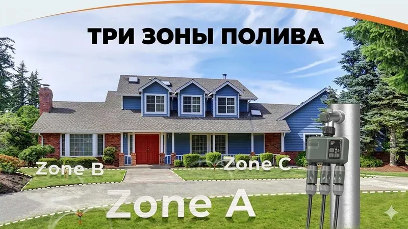 Умный таймер полива с Wi-Fi &RF-433 управлением, программатор орошения — фото 4
