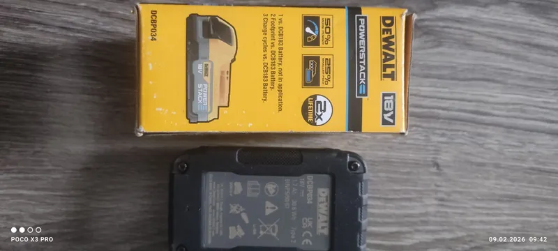 Аккумулятор Dewalt powerstack — фото 3