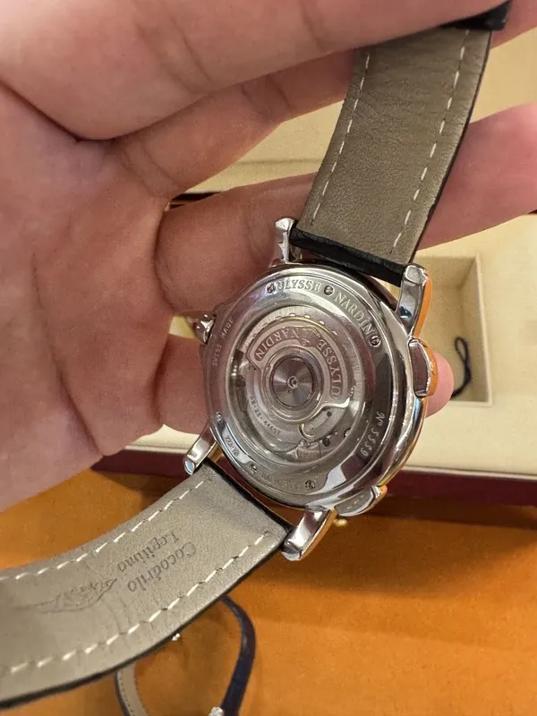 Оригинал Ulysse Nardin Dual time швейцарские 7 Оригинал Ulysse Nardin Dual time швейцарские 7