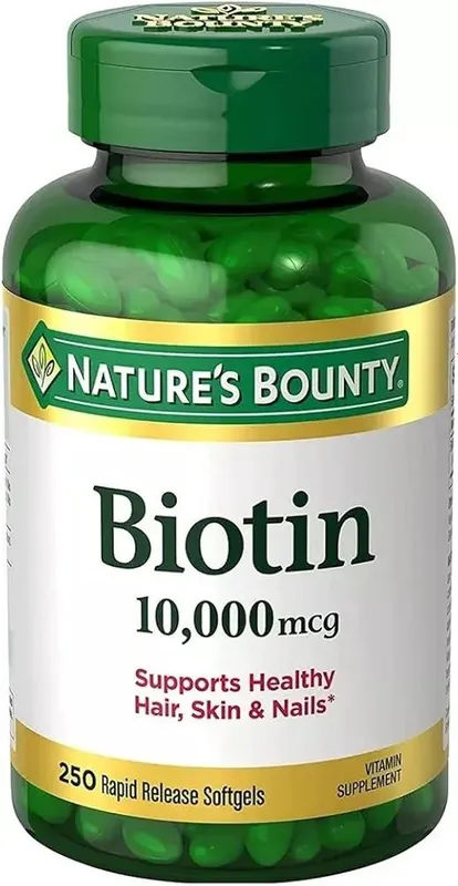Nature’s Bounty Biotin 10,000 mcg Rapid Release Softgels 250 капсулы