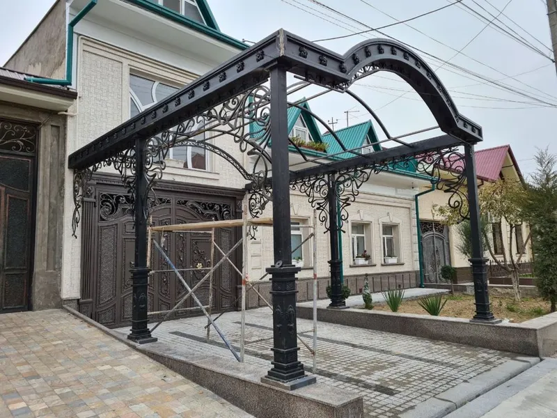 Навес под ключ 3