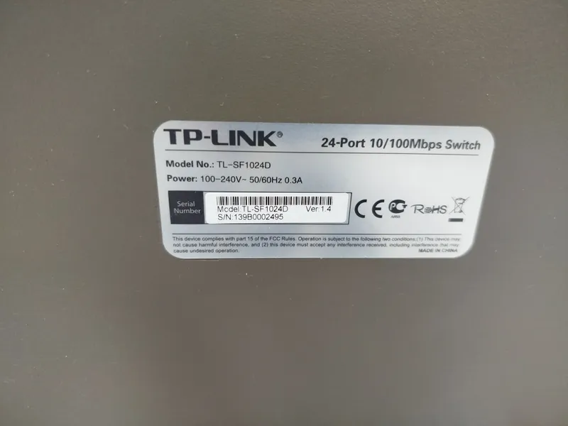 TP-LINK TL-SF1024D 24 talik swich sotiladi 4 TP-LINK TL-SF1024D 24 talik swich sotiladi 4