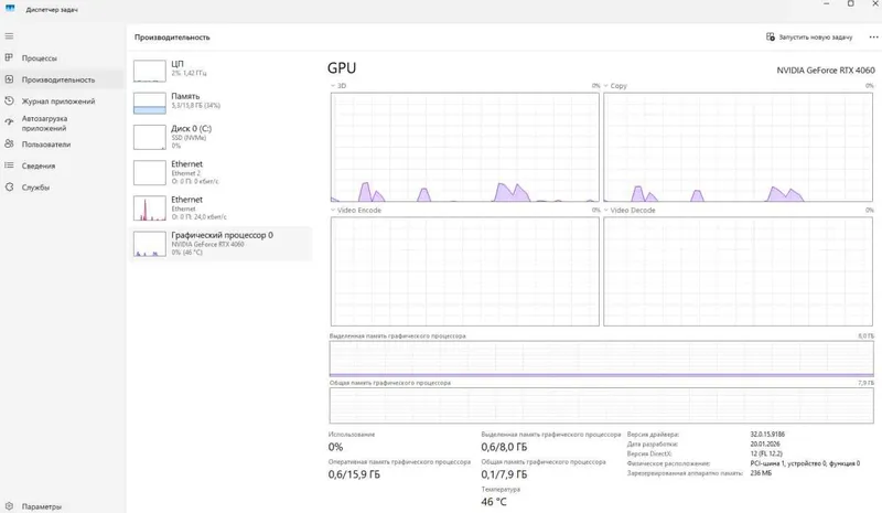 "Мощный ПК для Монтажа и Игр: i5-14600KF, RTX 4060, Монитор 2K" 2