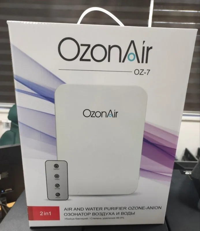 OzonAir OZ-7 ozonator sotiladi (havo va suv uchun 2 tasi 1 da) 7 OzonAir OZ-7 ozonator sotiladi (havo va suv uchun 2 tasi 1 da) 7