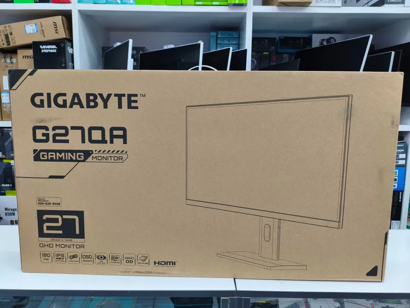 Монитор Gigabyte - 27" GS27QA-EK Gaming Monitor