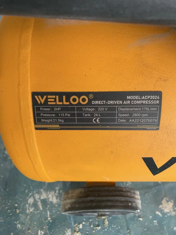Velloo kompressor 25L — фото 4