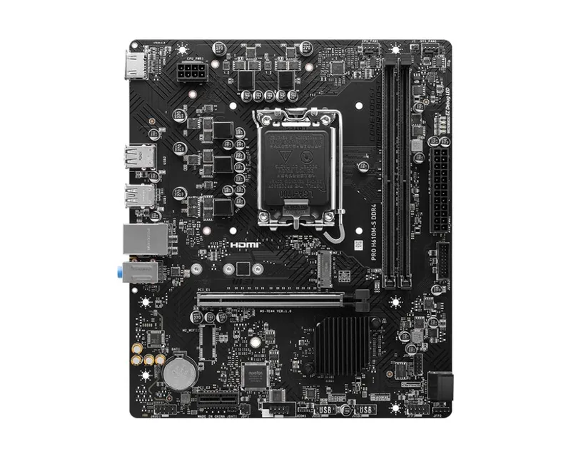 материнская плата msi h610m ddr4 lga1700 4 материнская плата msi h610m ddr4 lga1700 4