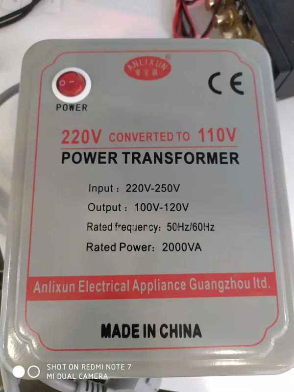 Акция!Доставка!Инвертор,Трансформатор 220 v -110 v /120v2000 wa по